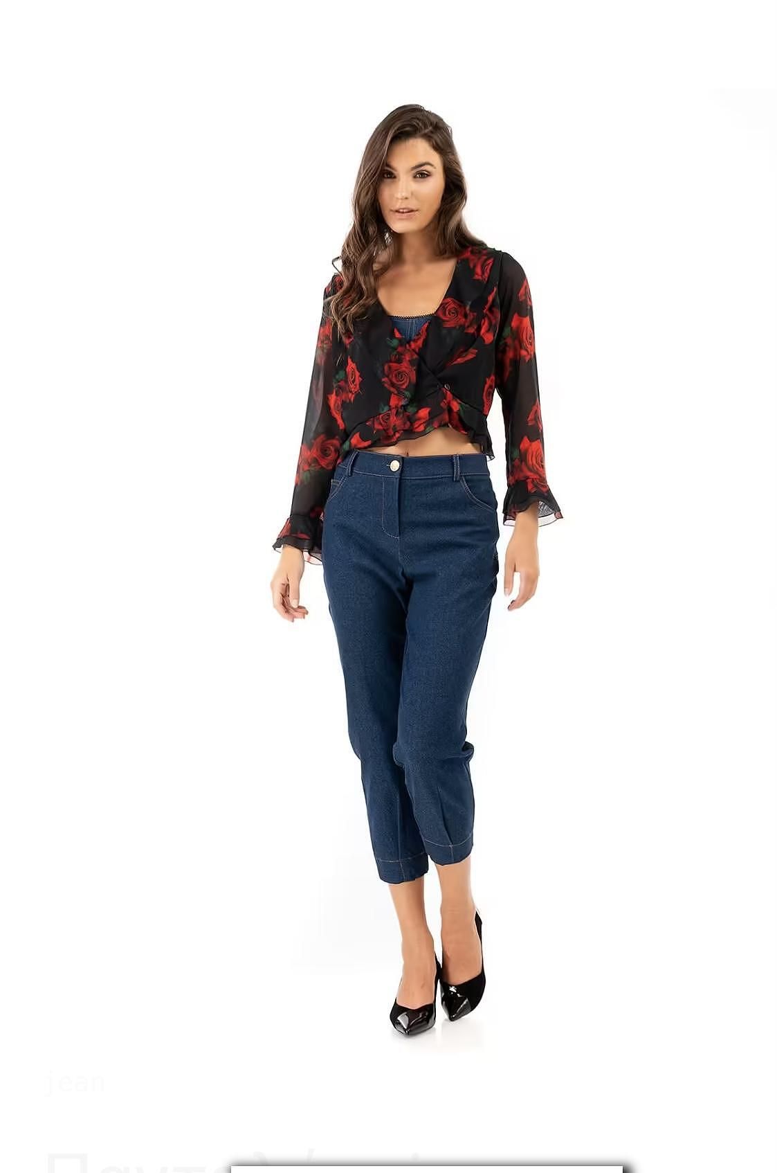 We coss Πουκάμισο με λουλούδια