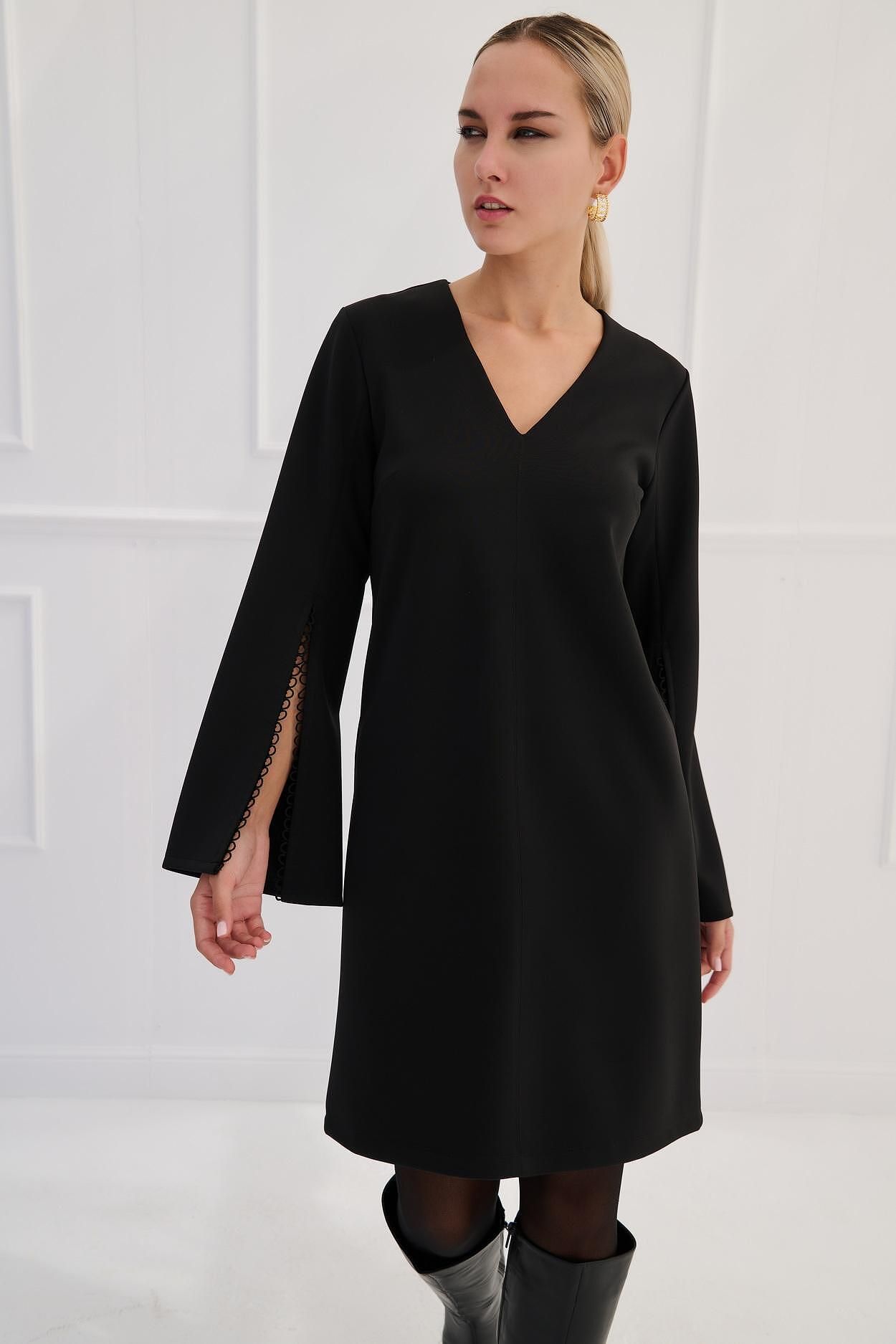 Dejavu Φόρεμα με Ανοίγματα στα Μανίκια