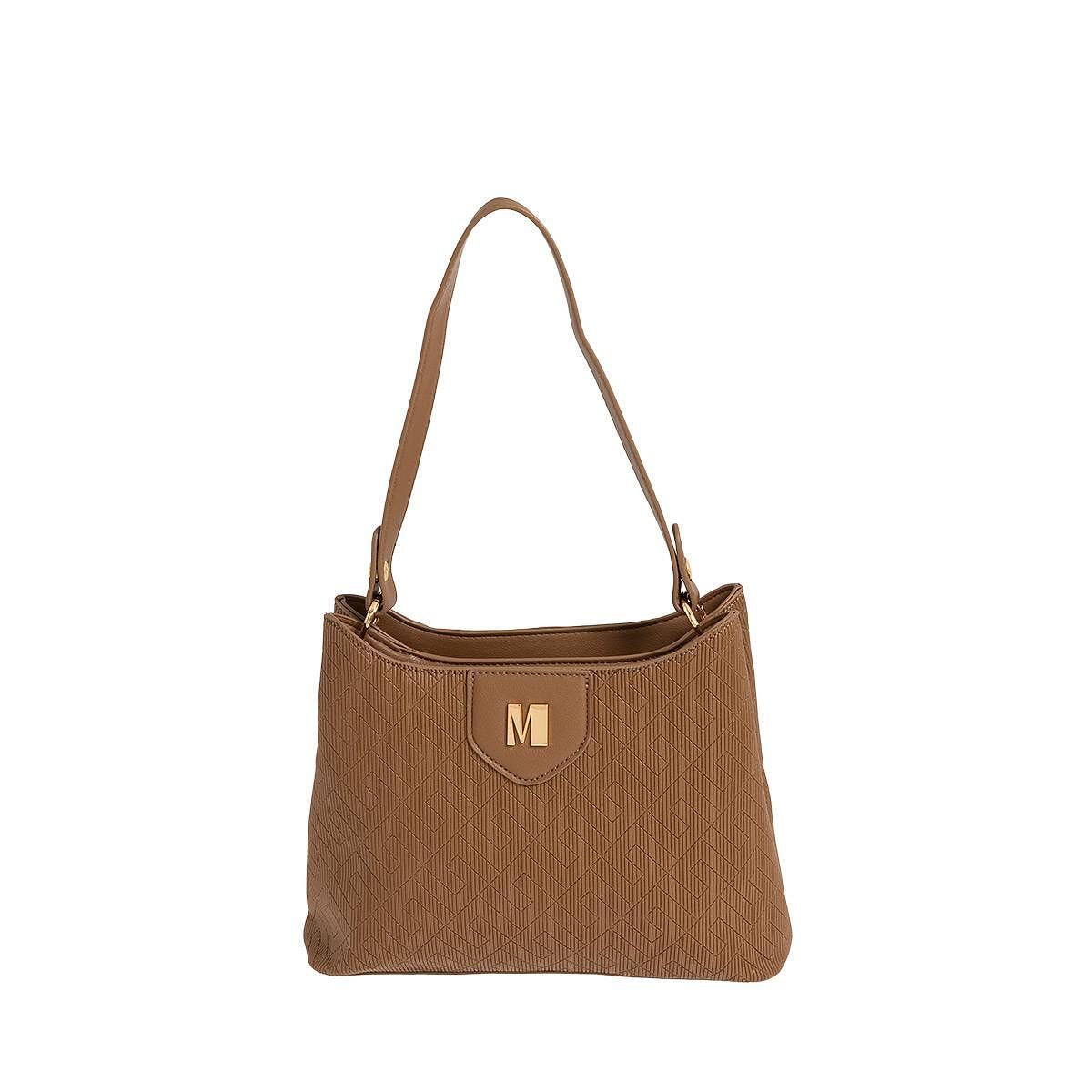 MODISSIMO Τσάντα Ώμου με Δύο Θέσεις & Στάμπα