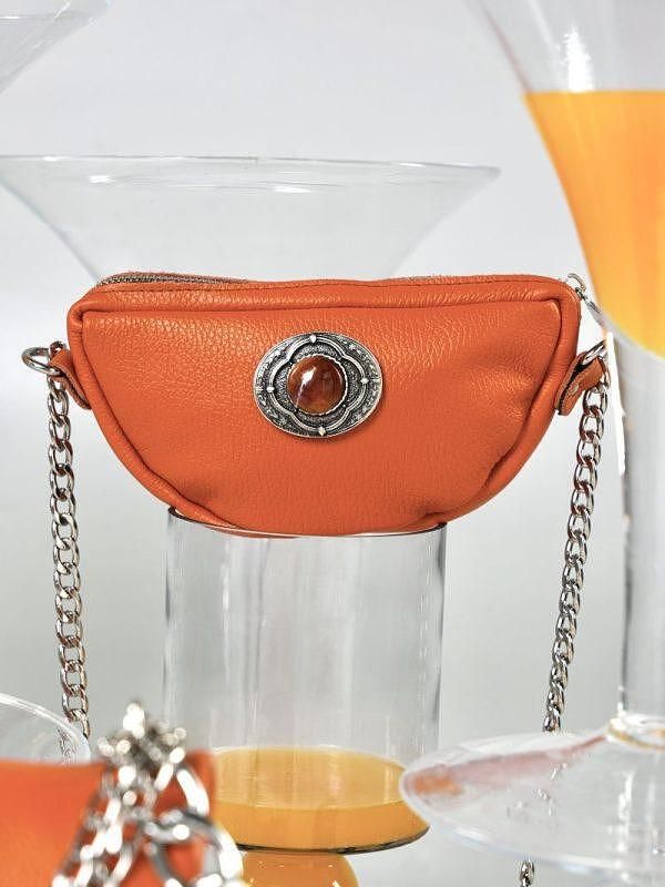 Lavita Χειροποίητη δερμάτινη τσάντα ώμου.