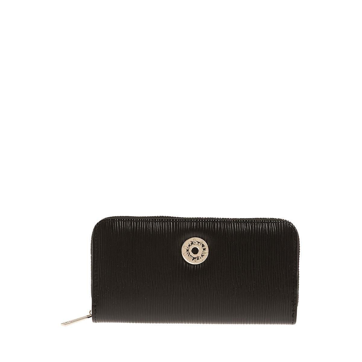 MODISSIMO Πορτοφόλι με Φερμουάρ και Κυματιστή Όψη