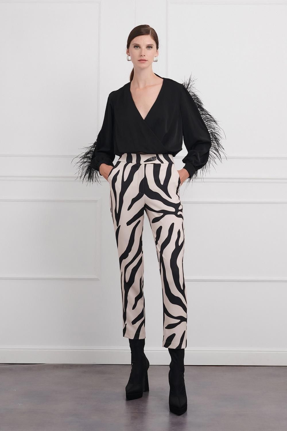 Dejavu Ζεβρέ Παντελόνι