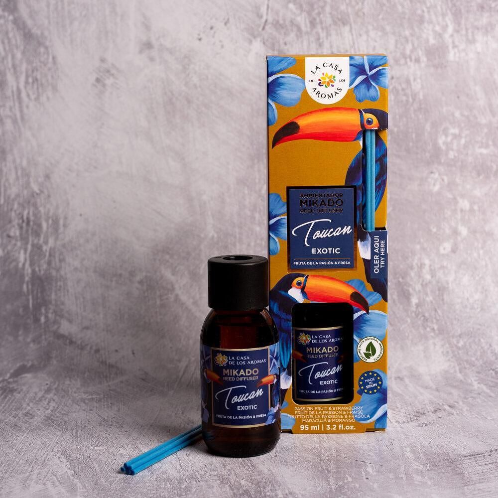 Αρωματικό χώρου με sticks passion fruit & φράουλα 95ml