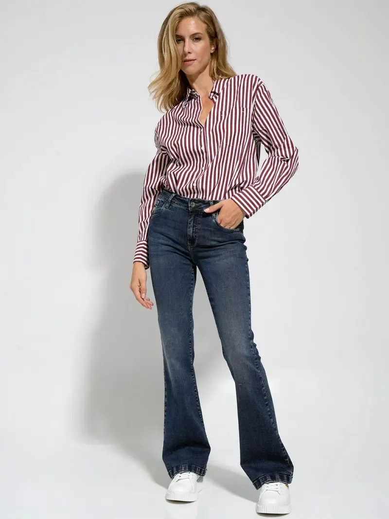 Tresor Παντελόνι Jean Medium Fit-Bootcut