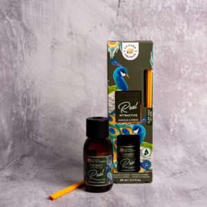 Αρωματικό χώρου με sticks amber & πορτοκάλι 95ml