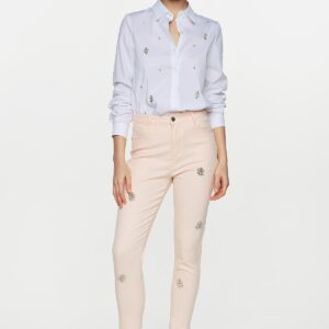 Cinderella Τζιν Παντελόνι με Στρας