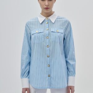 Dejavu Πουκαμίσα με ιδιαίτερα κουμπιά