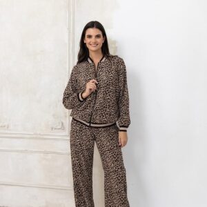 Open Παντελόνι animal print λεοπάρ