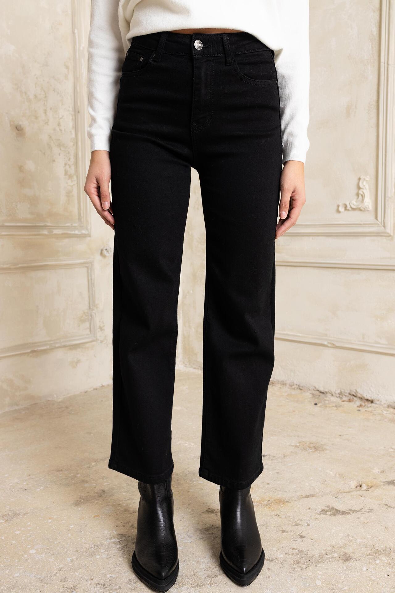 Open Παντελόνι jean ψηλόμεσο σε ίσια γραμμή