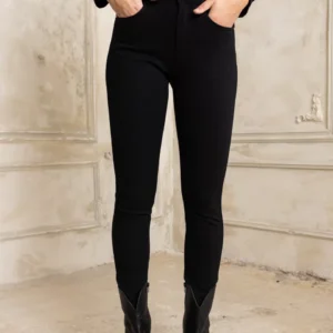 Open Παντελονοκολάν pontestofa με κουμπί μαύρο