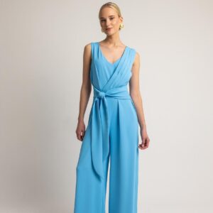 Open Φόρμα ολόσωμη με ζώνη γαλάζια