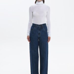 Sac&Co Isabella Denim Pants Dark Blue Denim