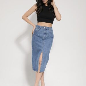 Tresor Jean Φούστα Midi Ψηλόμεση