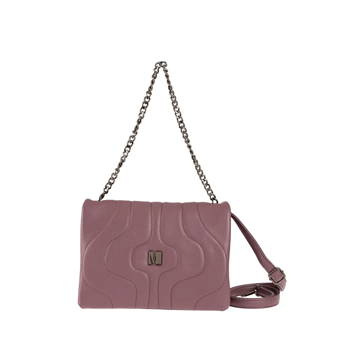 Τσάντα ώμου και χιαστί με αλυσίδα