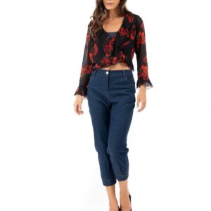 We coss Πουκάμισο με λουλούδια