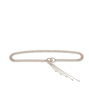 Ζώνη στρας με ιδιαίτερο τελείωμα