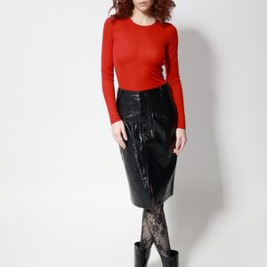 Tresor ''ALICE VINYL'' Φούστα midi