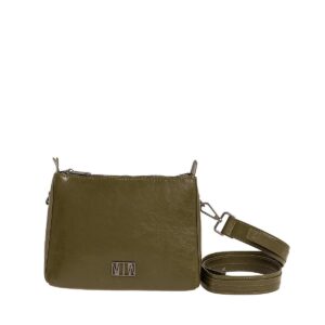 MODISSIMO Τσάντα διπλή με γυαλιστερό υλικό