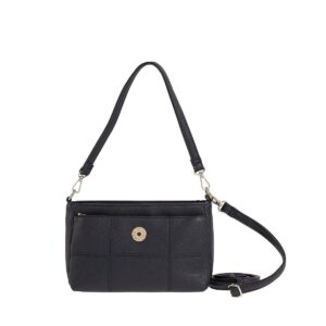 MODISSIMO Τσαντάκι χιαστή με δυο τσέπες μονόχρωμο