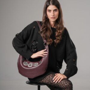 Lavita " UTOPIA JAM" Χειροποίητη Δερμάτινη Τσάντα