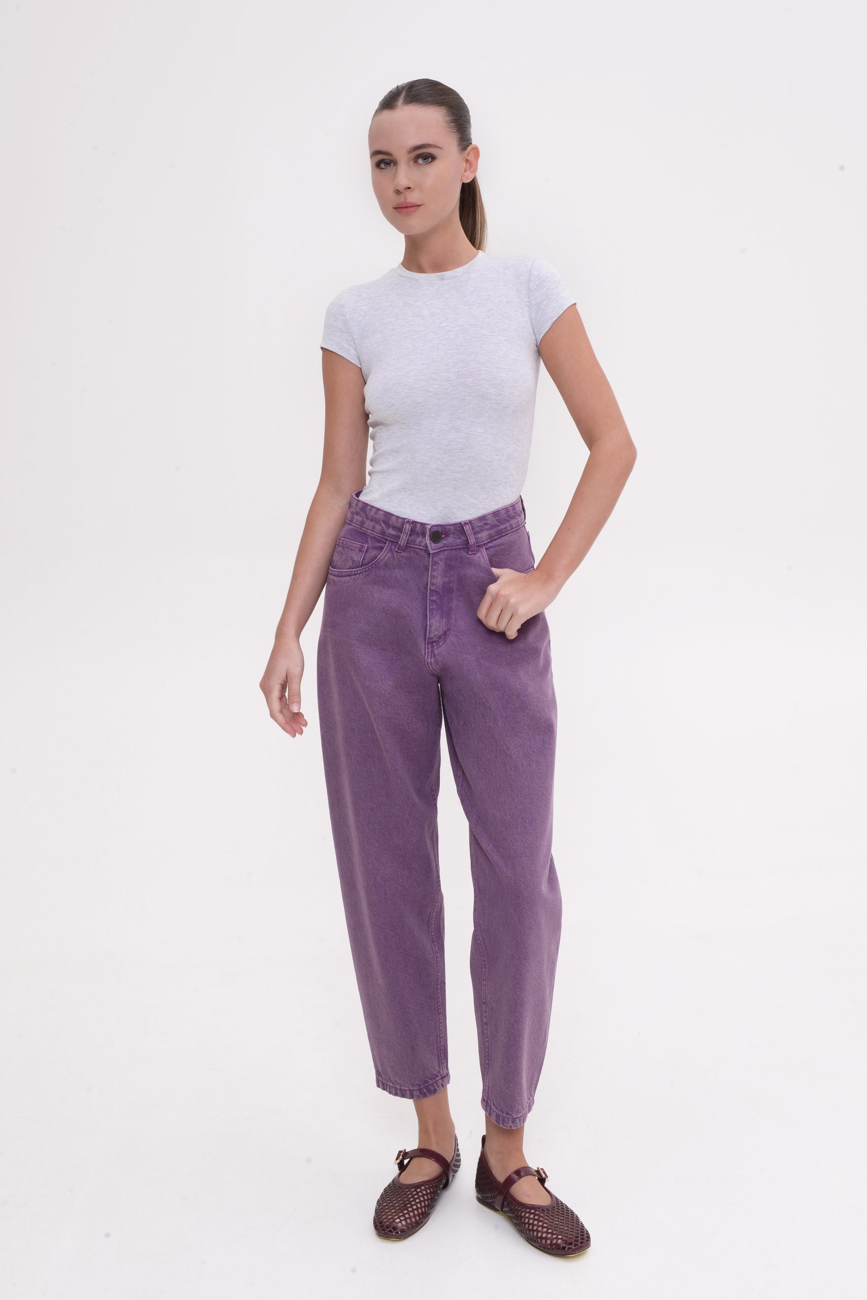 Sac&Co Lima Slouchy | Purple