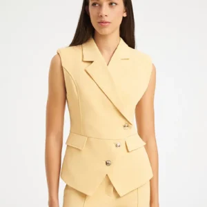 Mind Matter 'TINOS Vest x SELVA Trousers' | Yellow