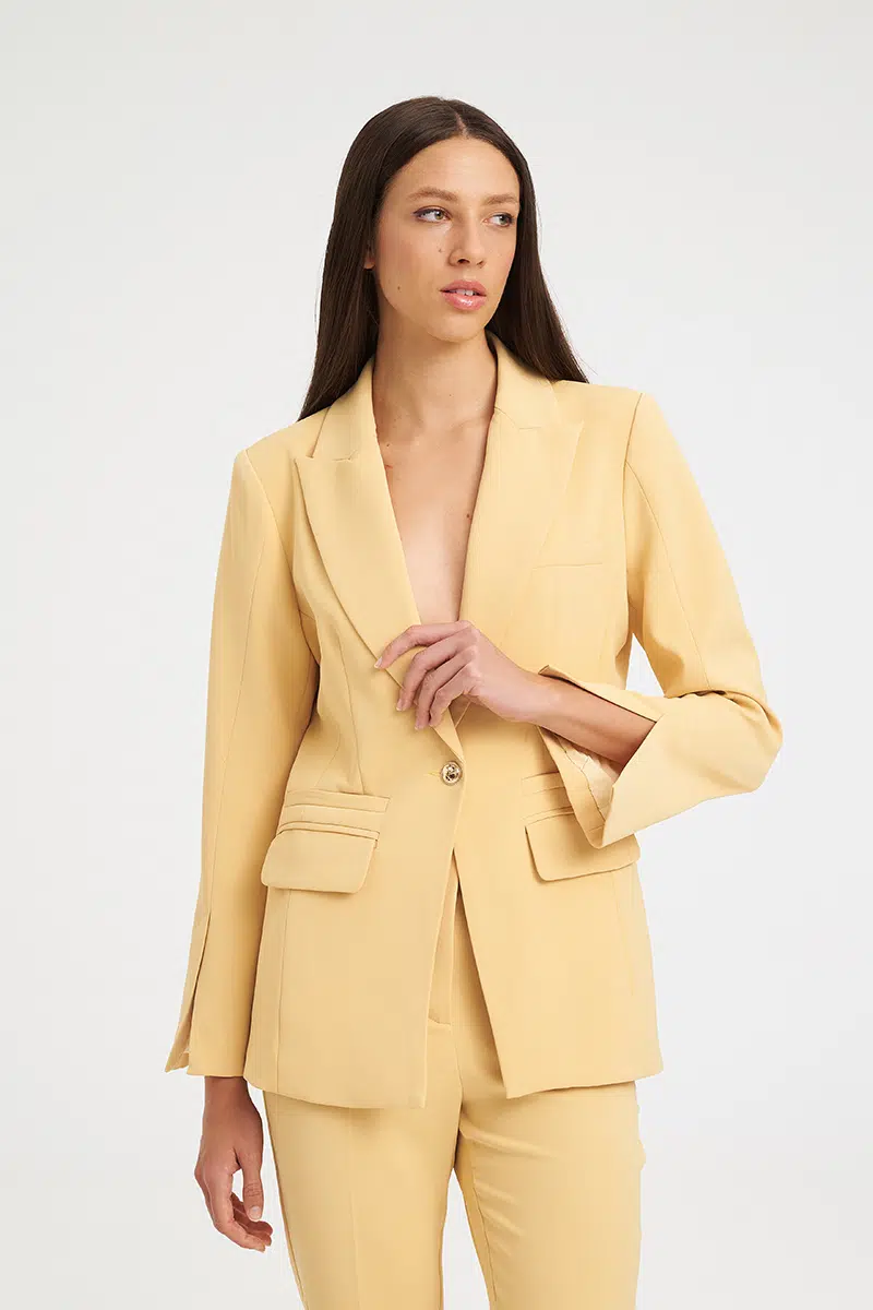 Mind Matter ‘ALEXANDER  Blazer x DALISA Trousers’ | Yellow
