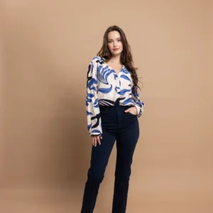 Open Παντελόνι Basic σε 'Ισια Γραμμή | Σκούρο Μπλε