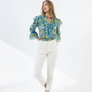 Open Παντελόνι σε Ίσια Γραμμή | Cream