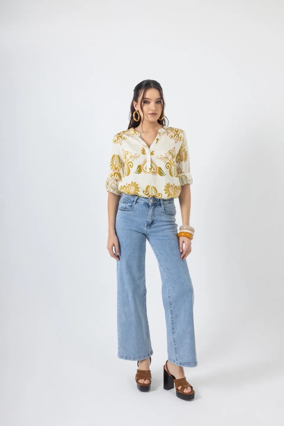 Open Παντελόνι Ισόφαρδο | Light Blue