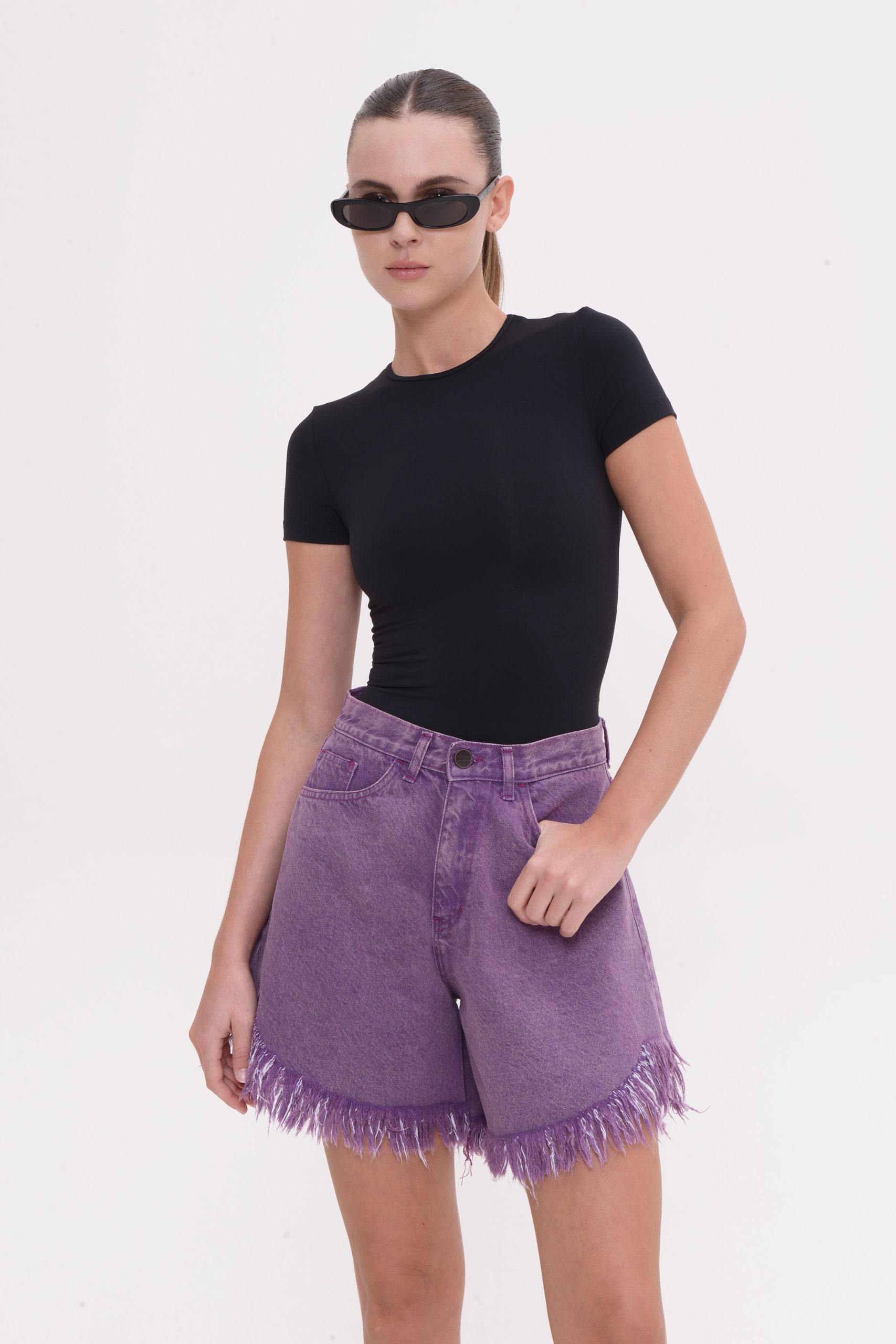Sac&Co Domna Shorts | Purple