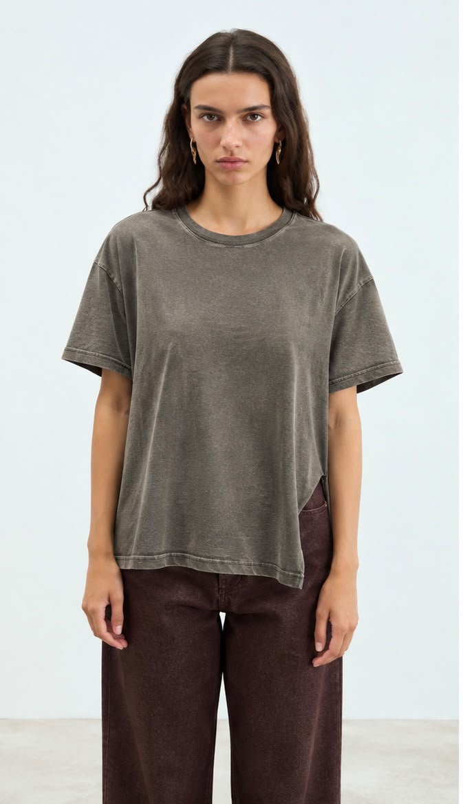 Sac&Co CELEST T-SHIRT | Chestnut