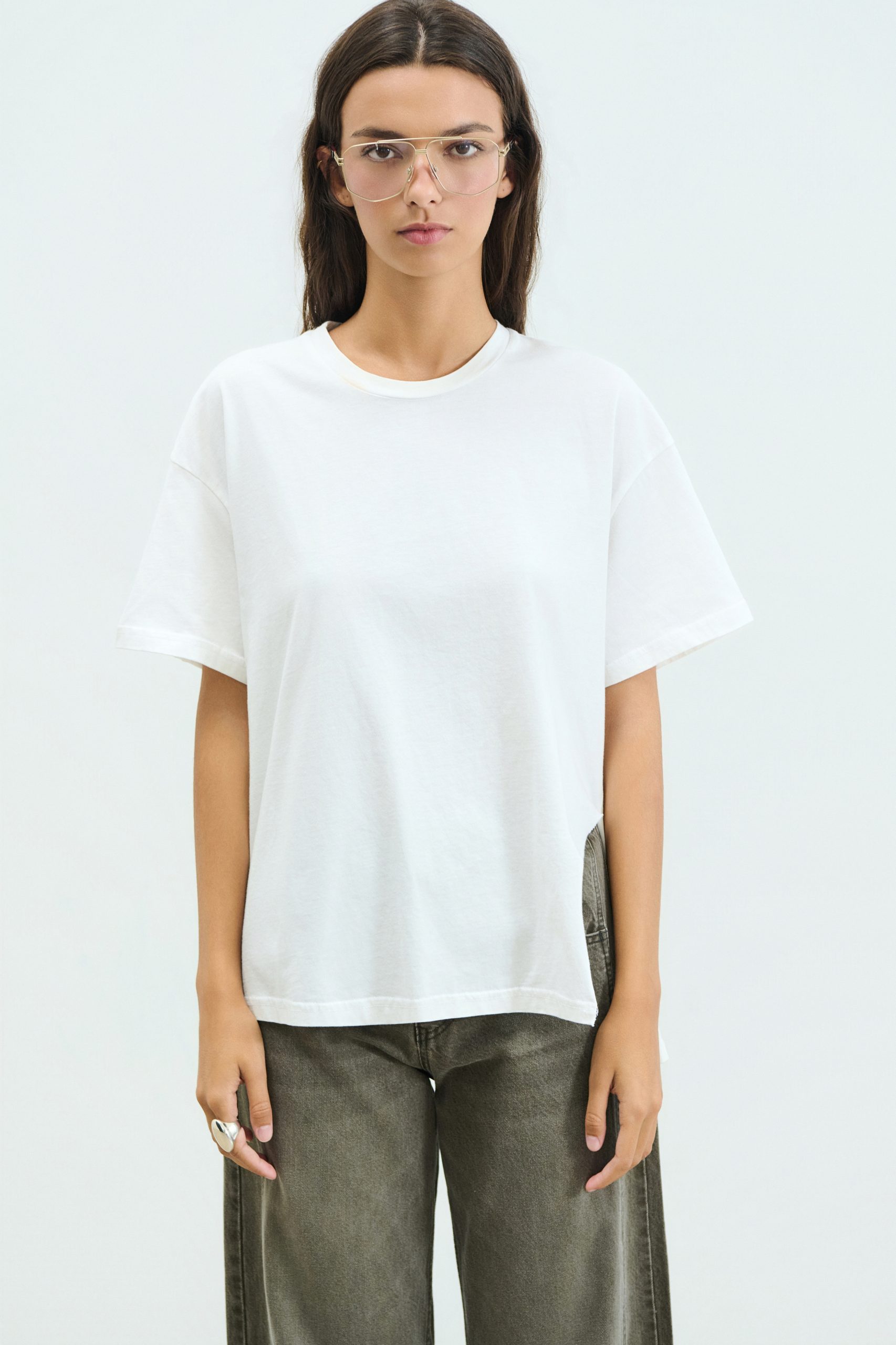 Sac&Co CELEST T-SHIRT | White