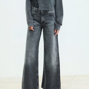 SAC &CO Belen Wide Leg-stone black